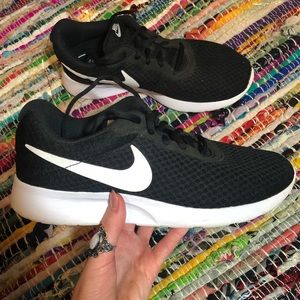 Black Nike shoes